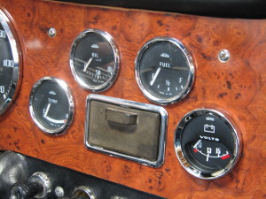 New Voltmeter installed as well.