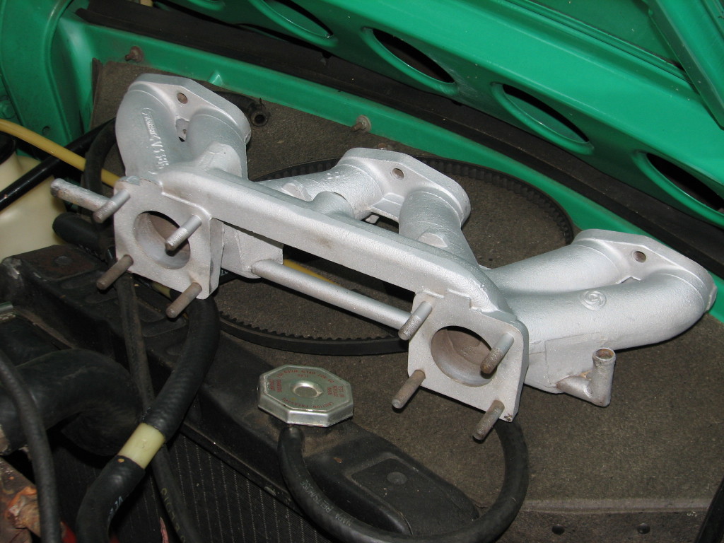 Intake Manifold cleaned and painted